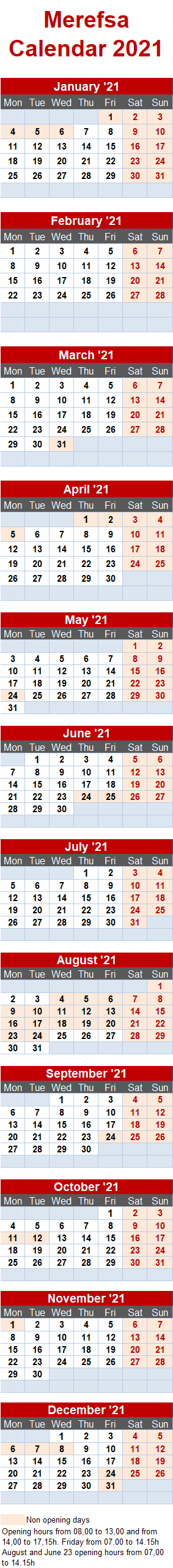 Calendar